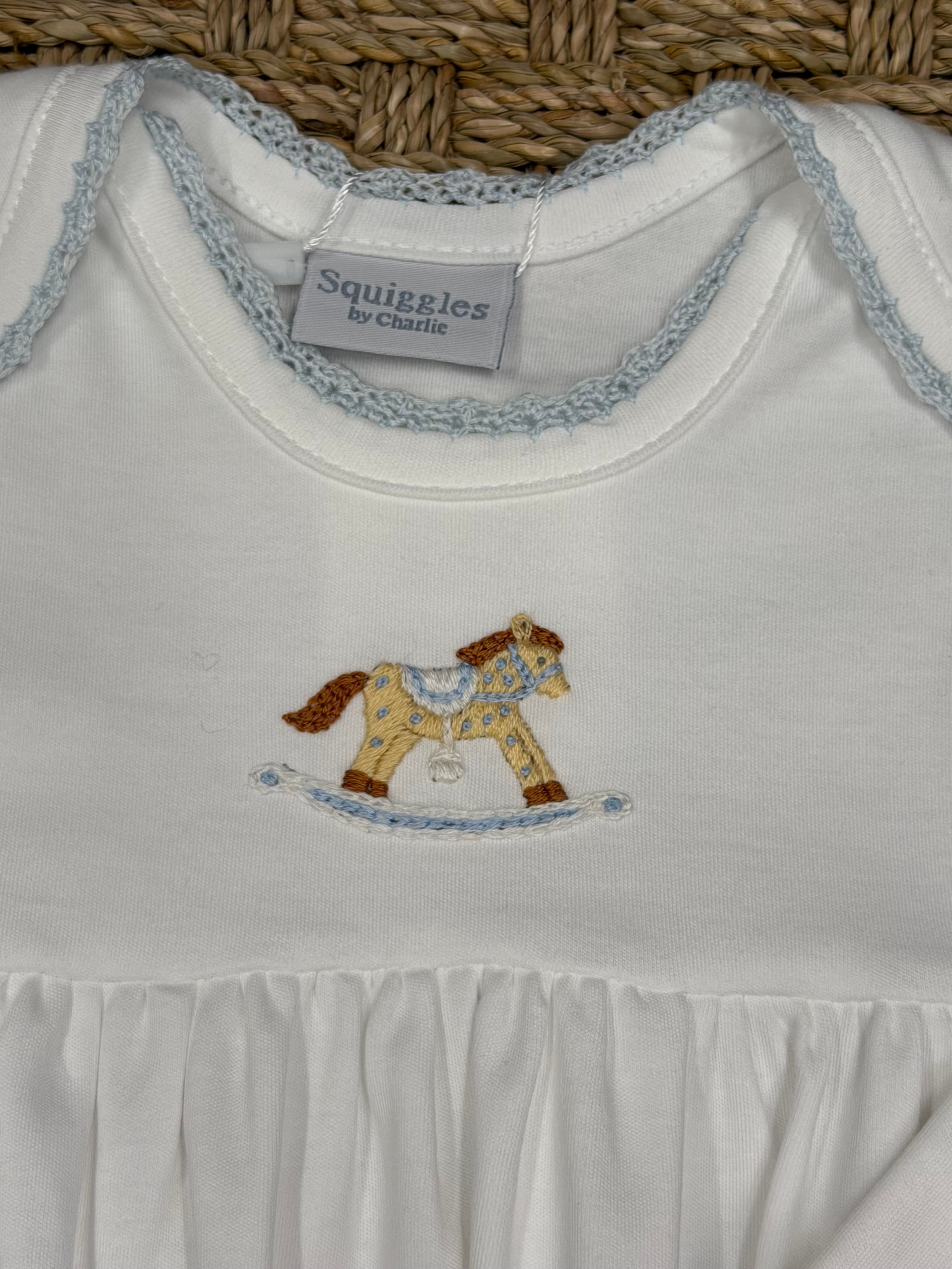 Squiggles Vintage Rocky Horse Gown