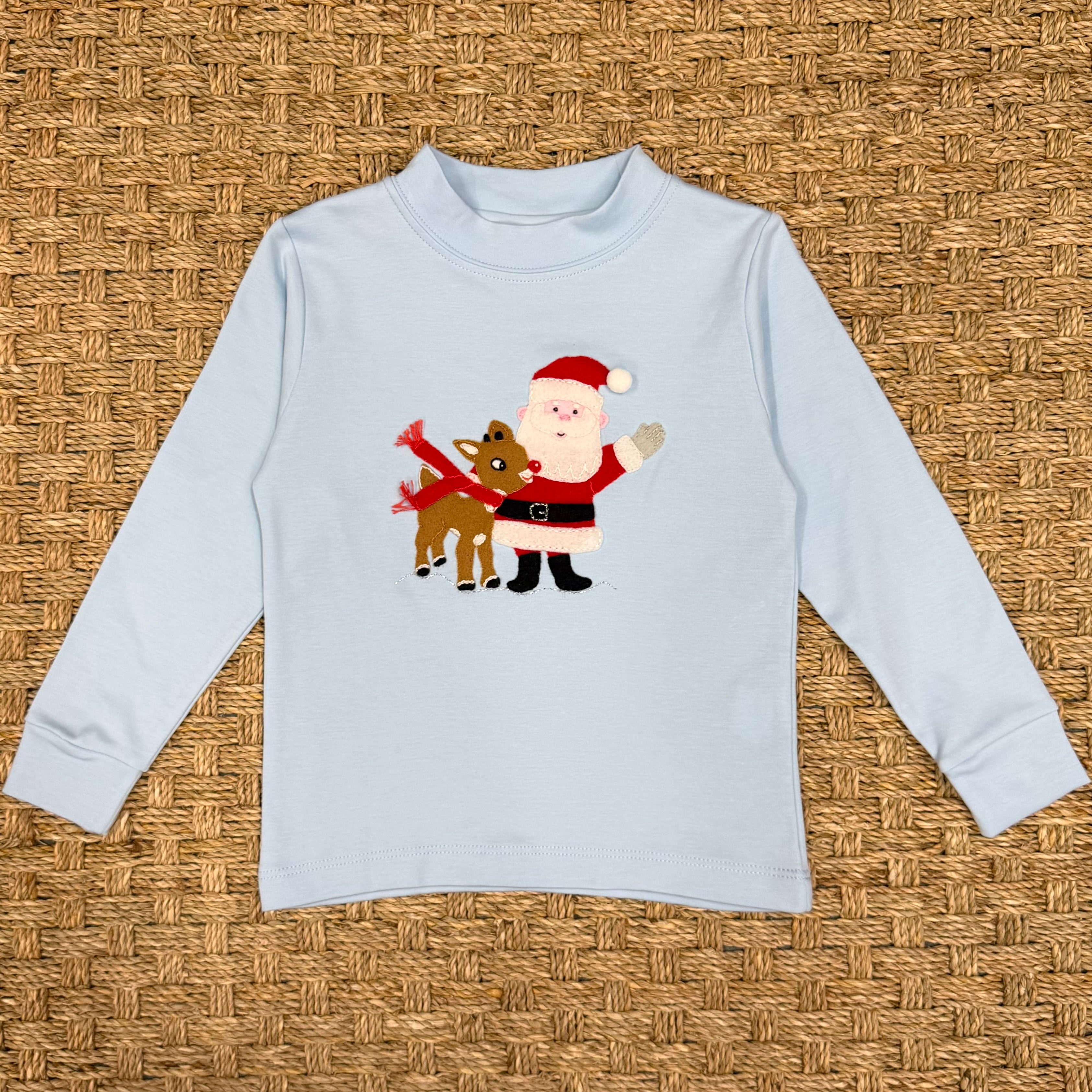 Squiggles Rudolph & Nick Crew Neck Shirt