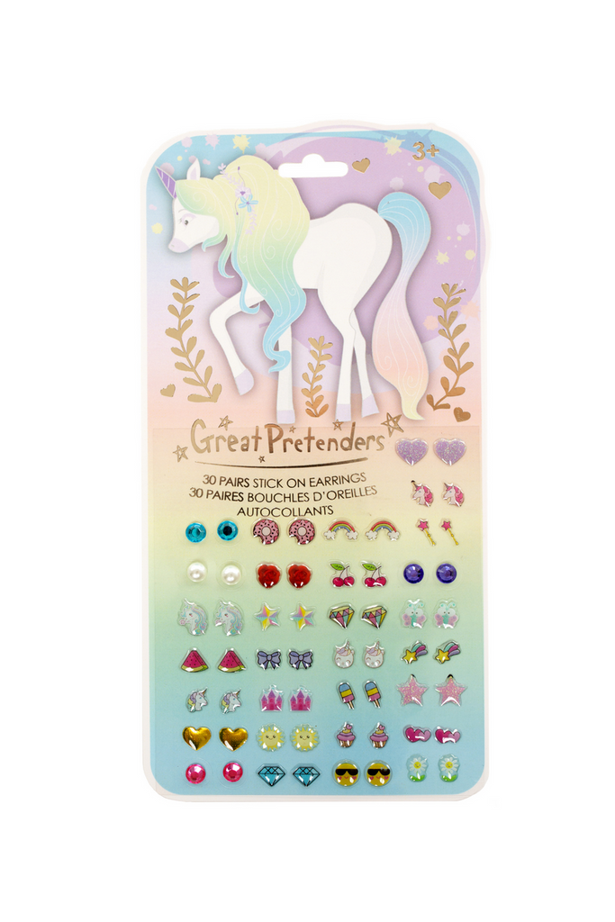 Creative Education Whimsical Unicorn Sticker Earrings