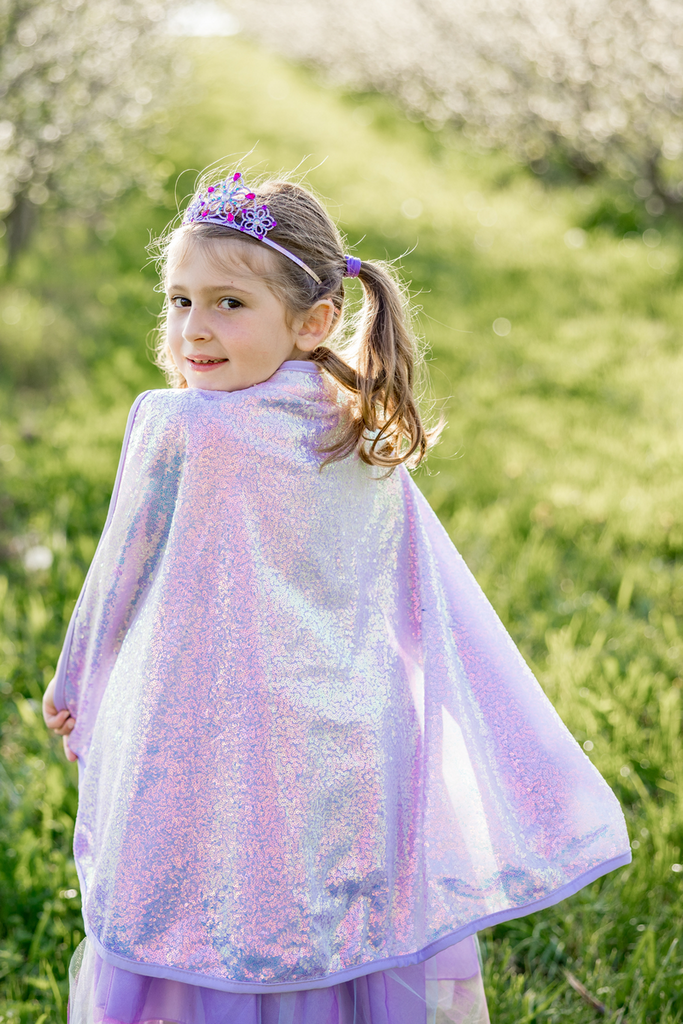 Creative Education Lilac Sequins Cape