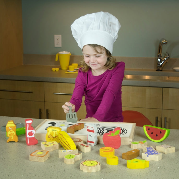 Begin Again Alphabites A-Z Food Puzzle & Playset