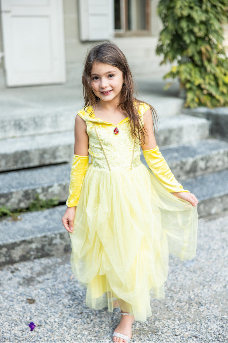 Creative Education Velvety Soft Yellow Princess Gown