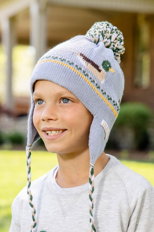 Beaufort Bonnet Parrish Pom Pom Hat, Sarasota Sky Ducks