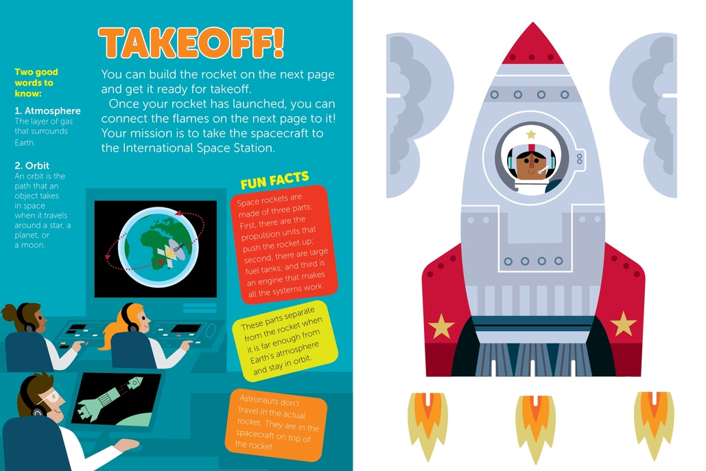 Sourcebooks Pop Out Space Travel