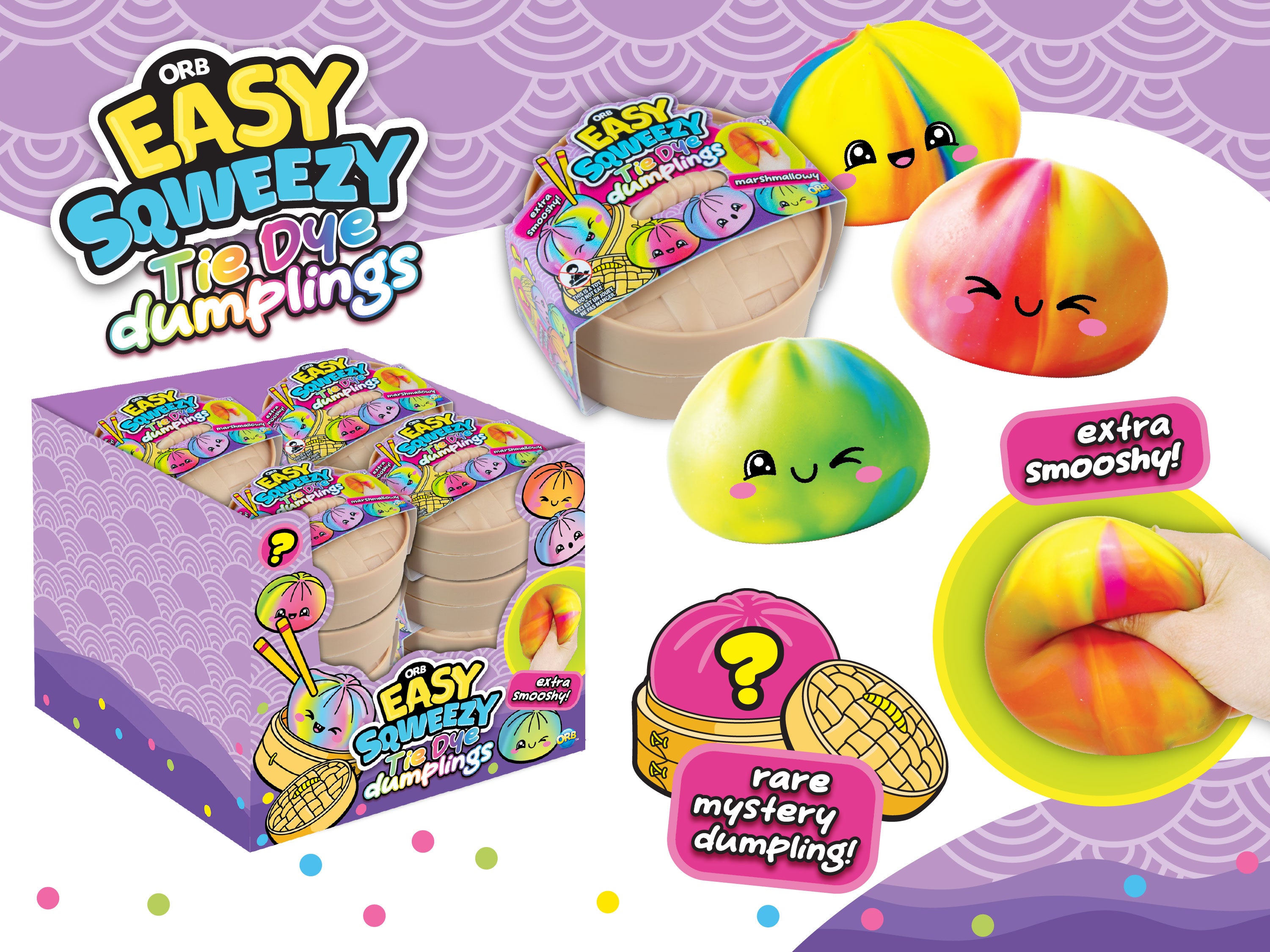 ORB Easy Sqweezy Tie Dye Dumplings