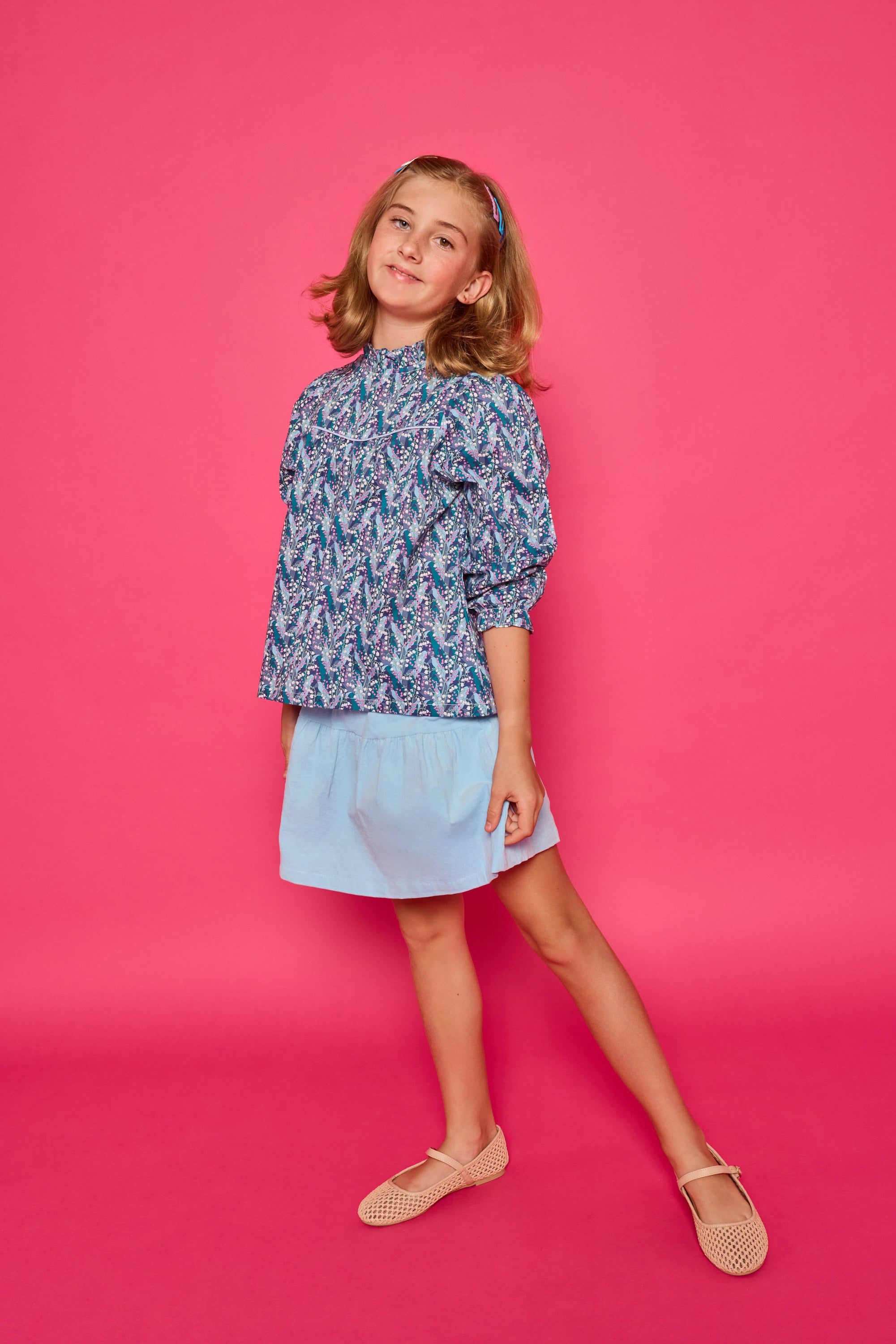 Bisby Sally Skort, Light Blue