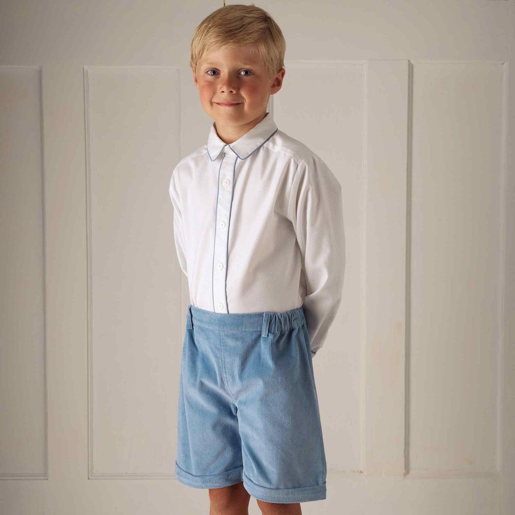 Rachel Riley Blue Cord Shorts - shopnurseryrhymes