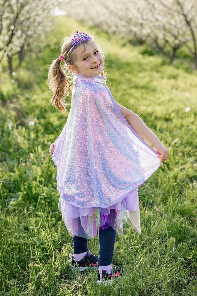 Creative Education Lilac Sequins Cape