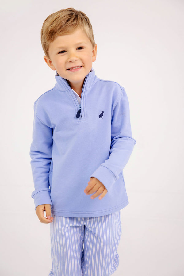 Beaufort Bonnet Hayword Half-Zip, Park City Periwinkle