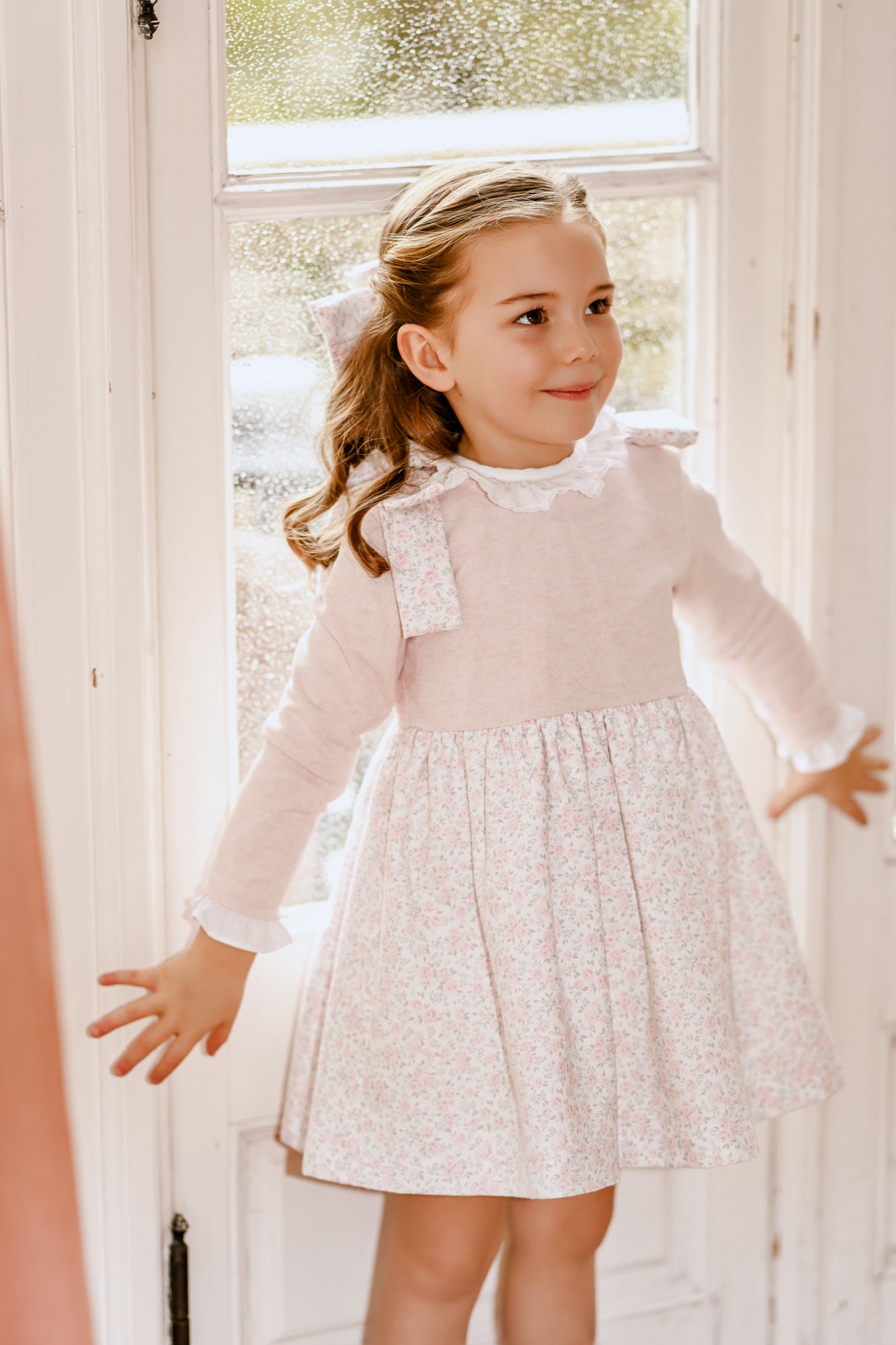 Sal & Pimenta Sal&Pimenta Scalloped Embroidered FloralWonderland Dress on sale 2T