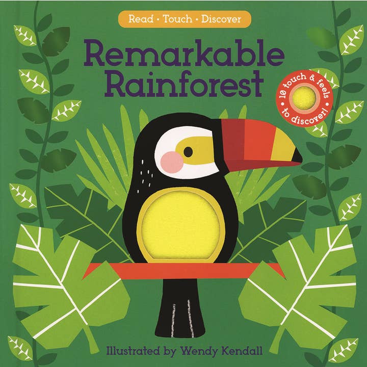 Kane Miller Read, Touch, Discover Remarkable Rainforest