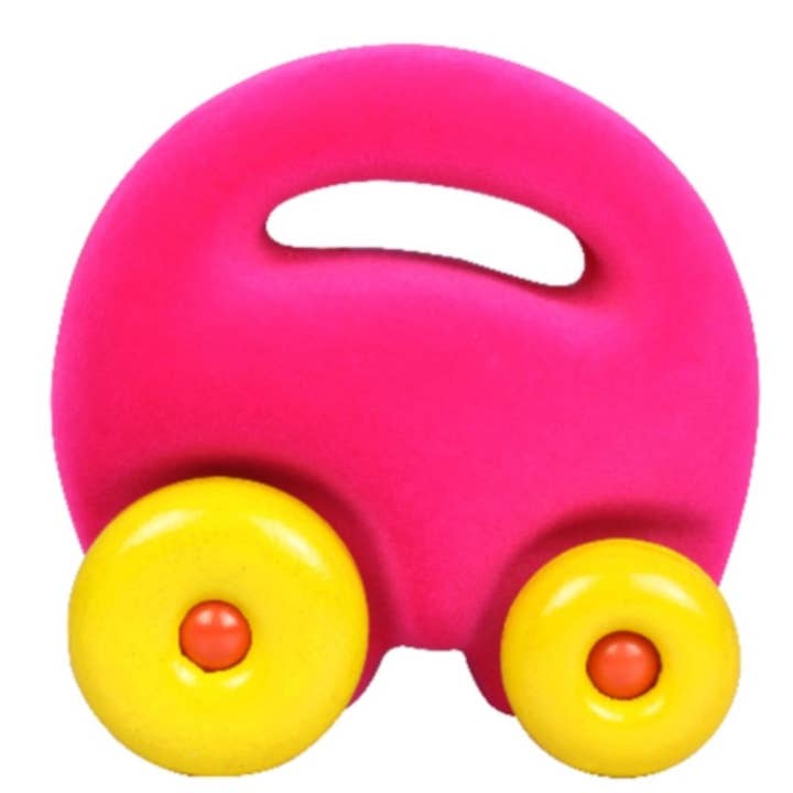 Rubbabu Pink Mascot Car