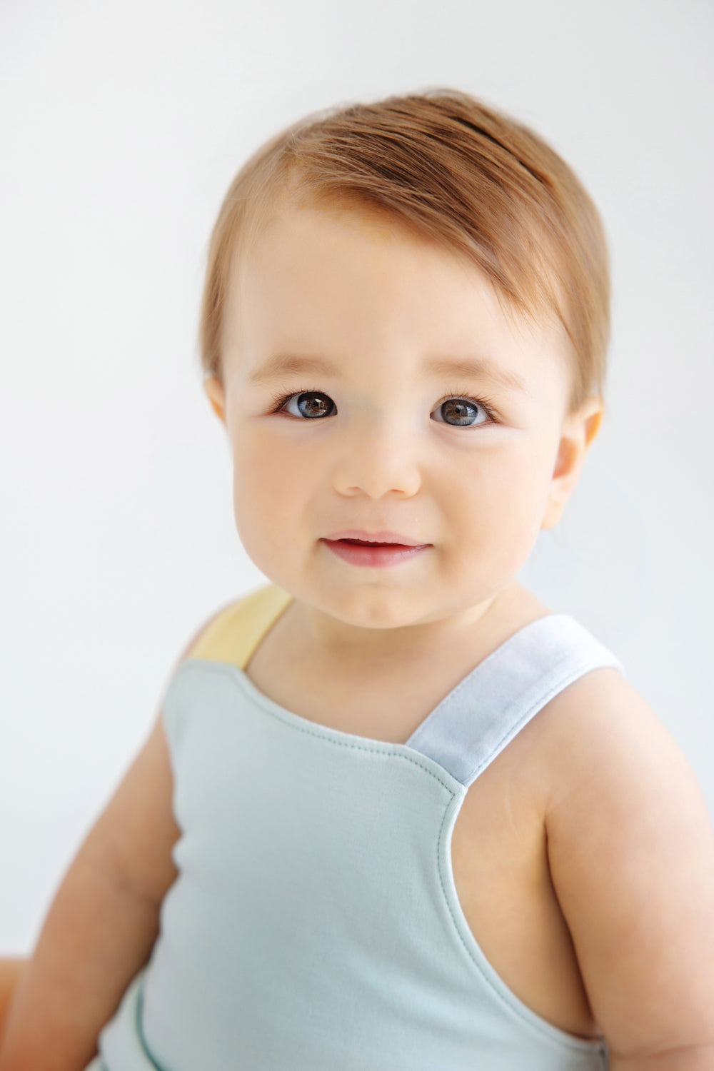 Beaufort Bonnet Colorblock Stillman Sunsuit, Sea Island Seafoam