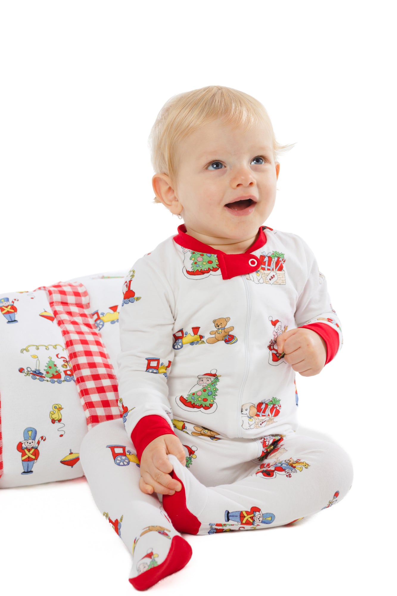 Sal & Pimenta Christmas Toys Baby Boy Pajama