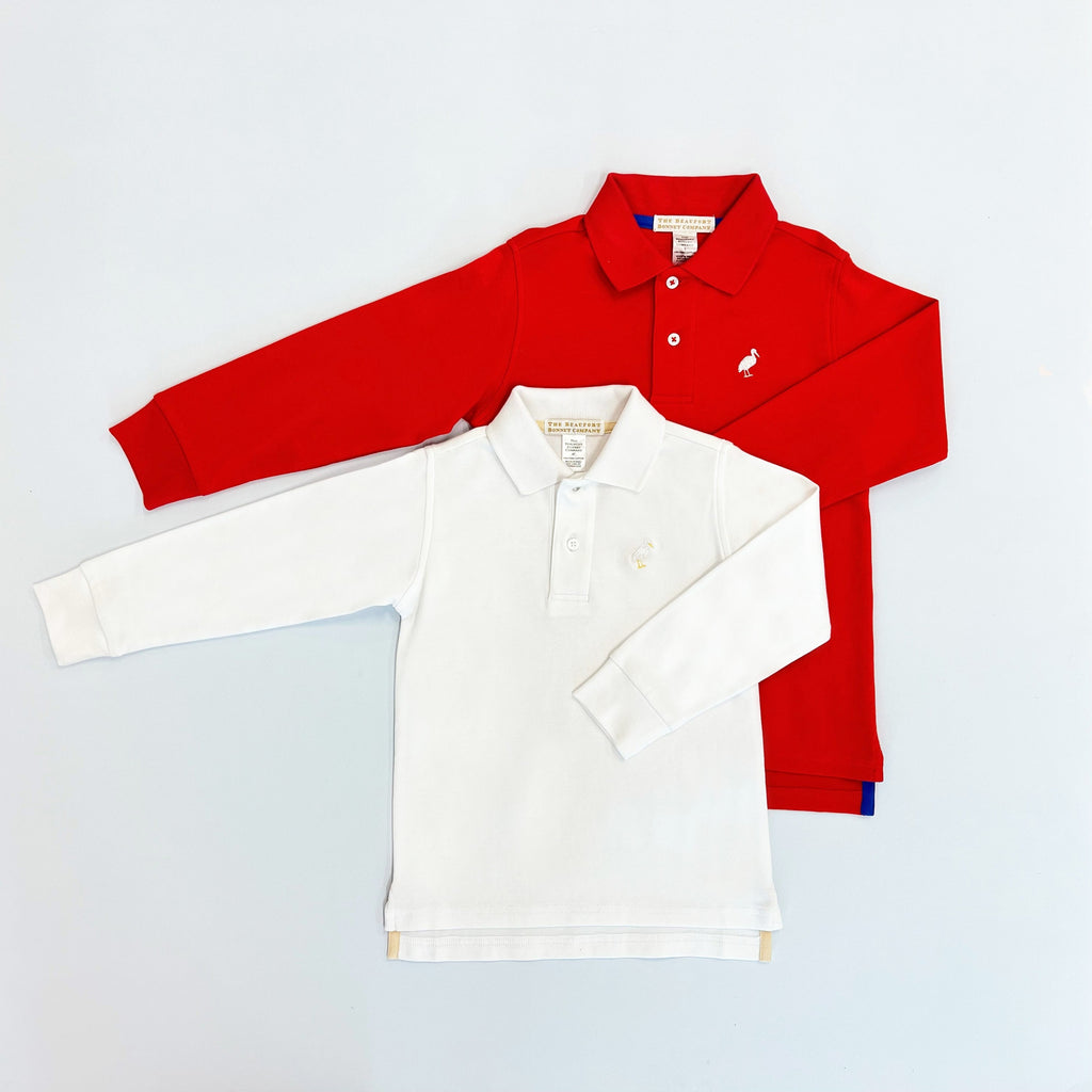 Beaufort Bonnet Prim & Proper Polo, Richmond Red