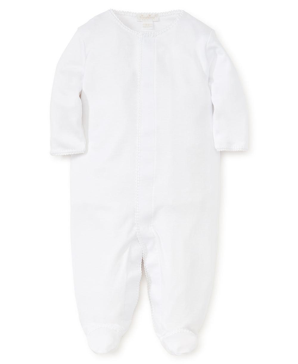 Kissy Kissy New Premier Basics Footie - White, Pink, Blue - shopnurseryrhymes