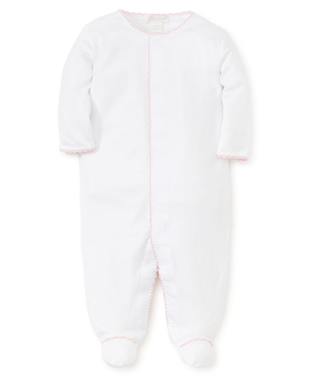 Kissy Kissy New Premier Basics Footie - White, Pink, Blue - shopnurseryrhymes