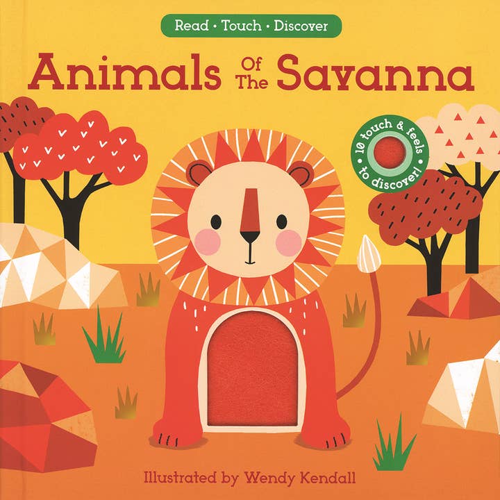 Kane Miller Read, Touch, Discover Animals of the Savanna