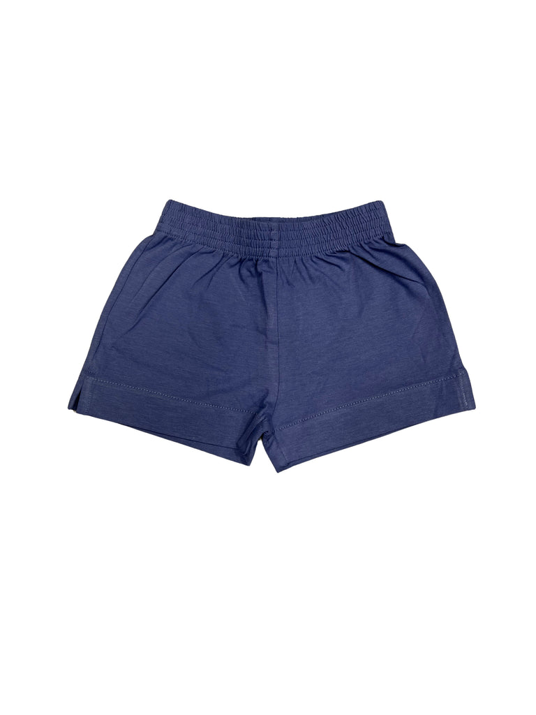 Luigi Jersey Shorts, Slate Blue