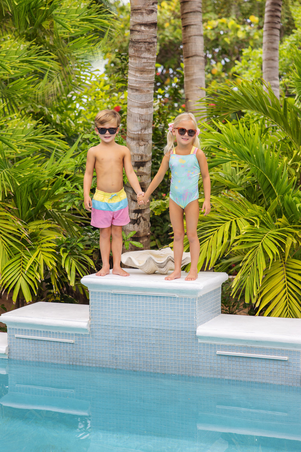 Beaufort Bonnet Seabrook Bathing Suit, Glencoe Garden Party