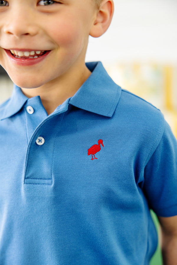 Beaufort Bonnet Prim & Proper Polo, Wood Boat Blue