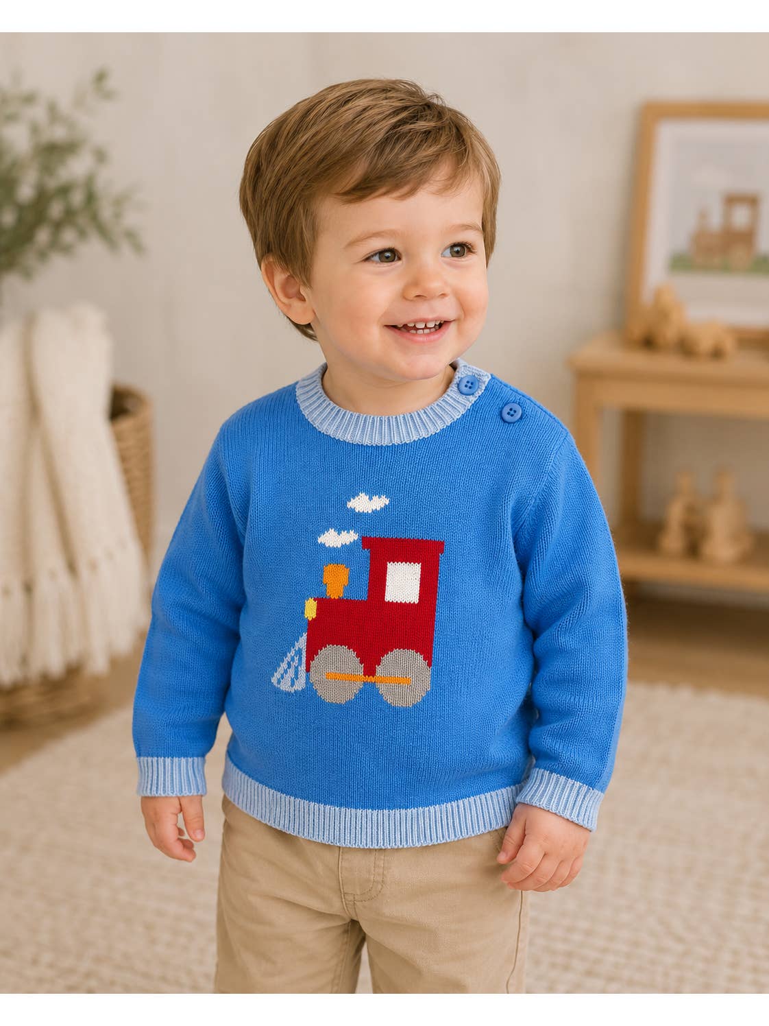 Zubels Train Sweater