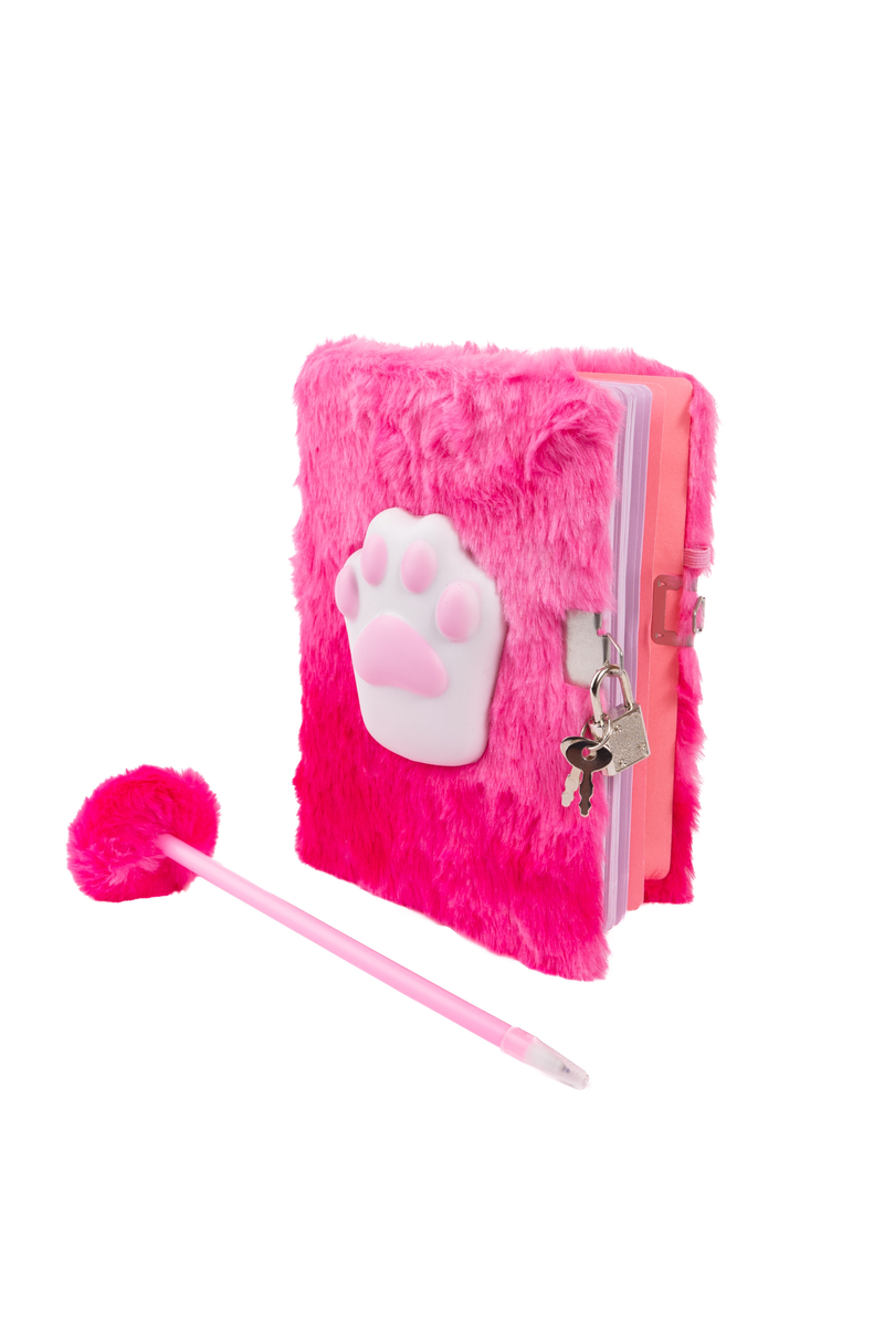 Creative Education Furry Friends Squishy Journal, Cat