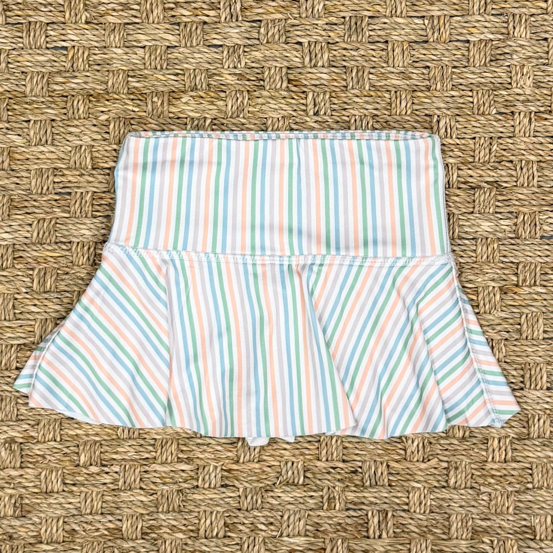 Honesty Skirt, Multi Stripe