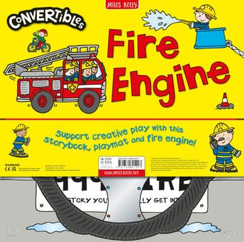 HarperCollins Convertible Fire Engine