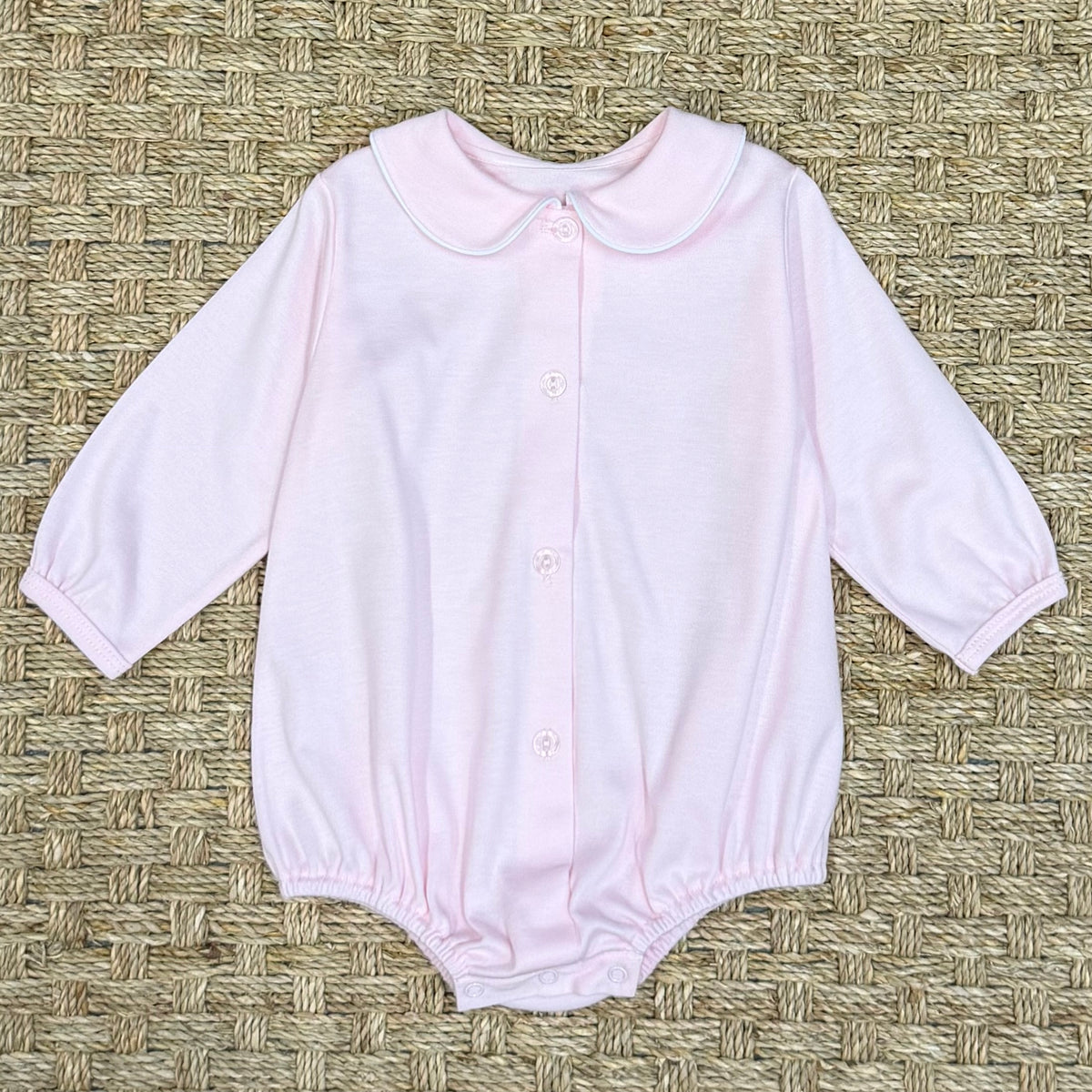 Auraluz Pink & White Knit Bubble
