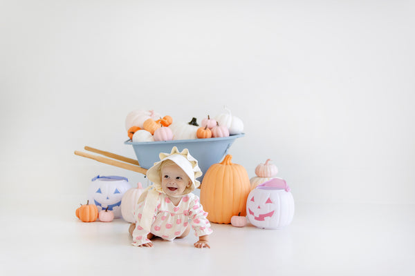 Beaufort Bonnet Penny's Play Bubble, Vintage-Prep Pumpkin Pails