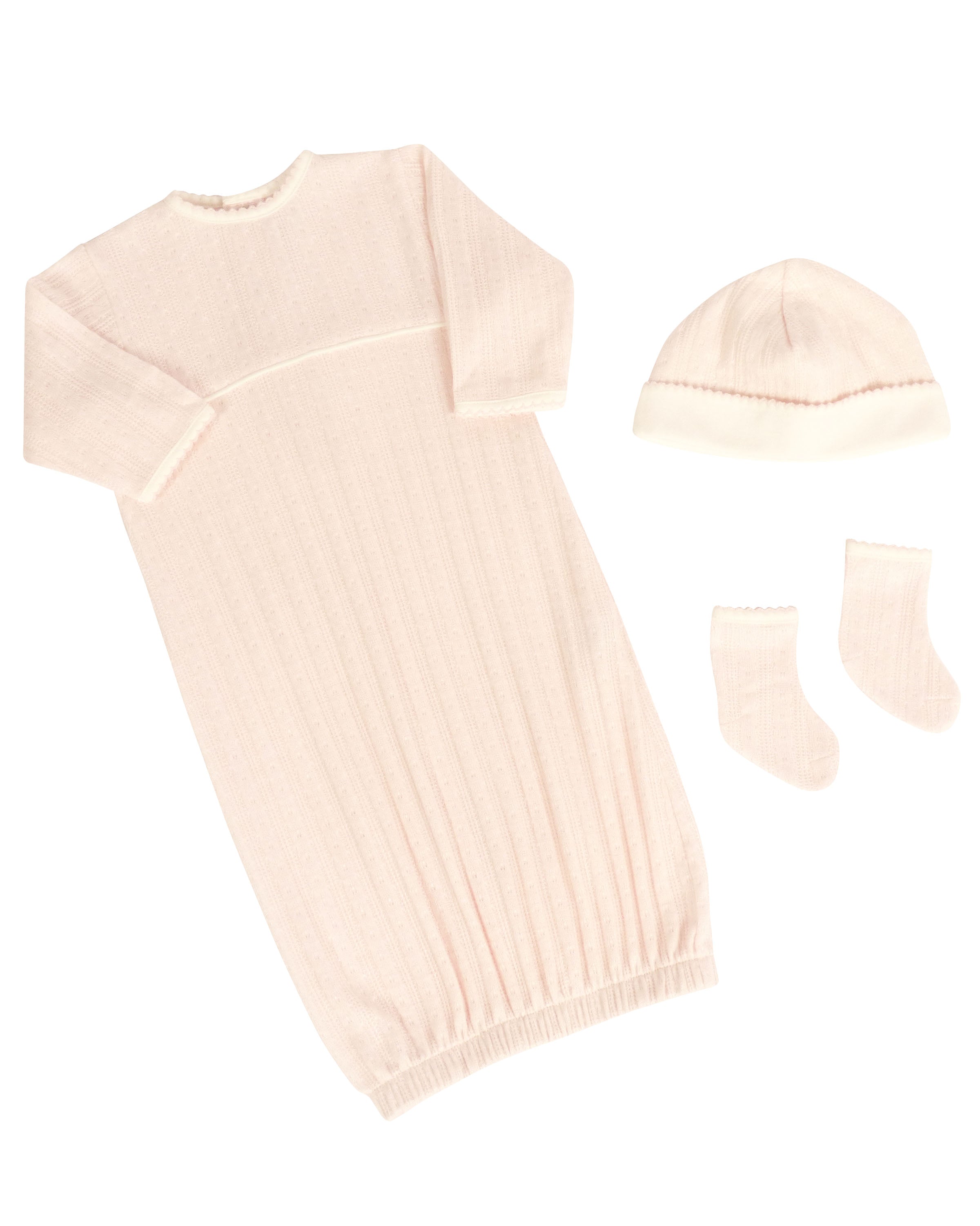 Yellow Lamb Amory Gift Set, Pink