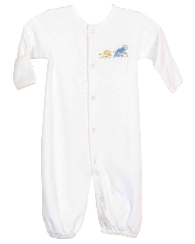 Yellow Lamb Animal Safari Converter Gown