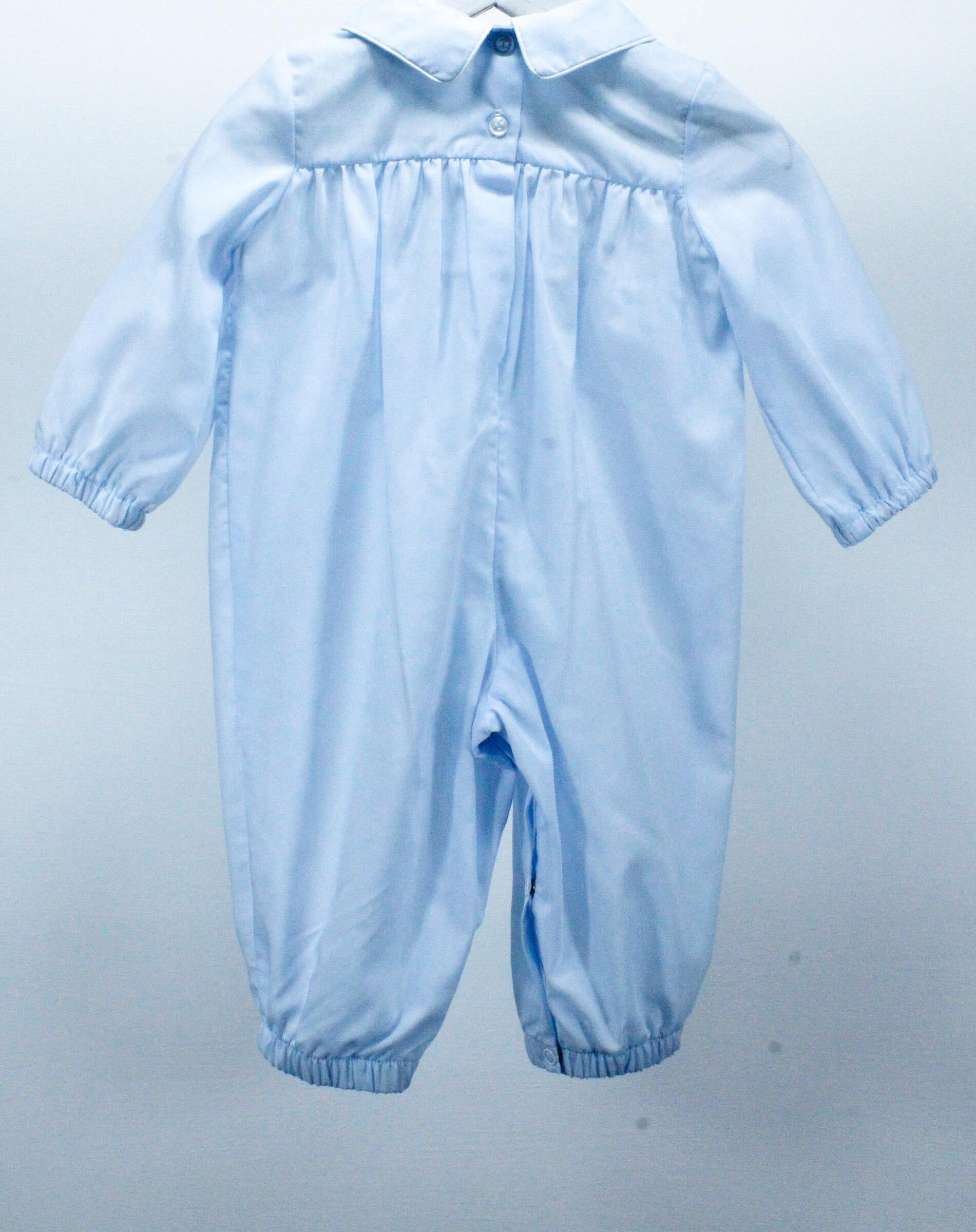 Baby Blessings Blue Elephant Joseph Romper