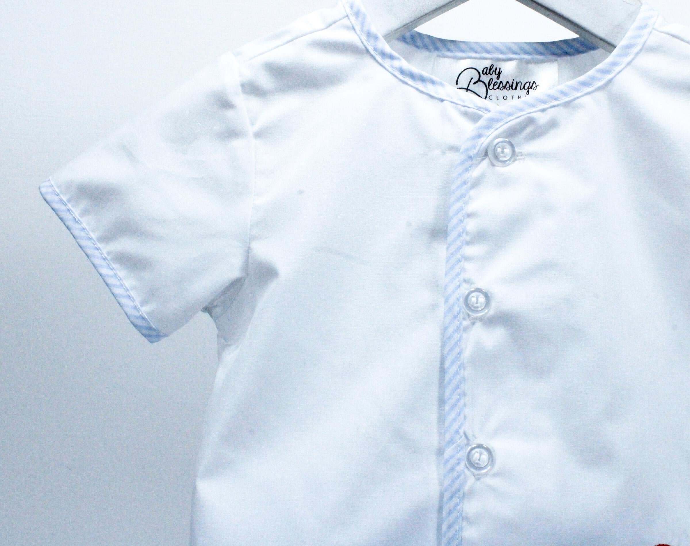 Baby Blessings Blue Airplane Matthew Set