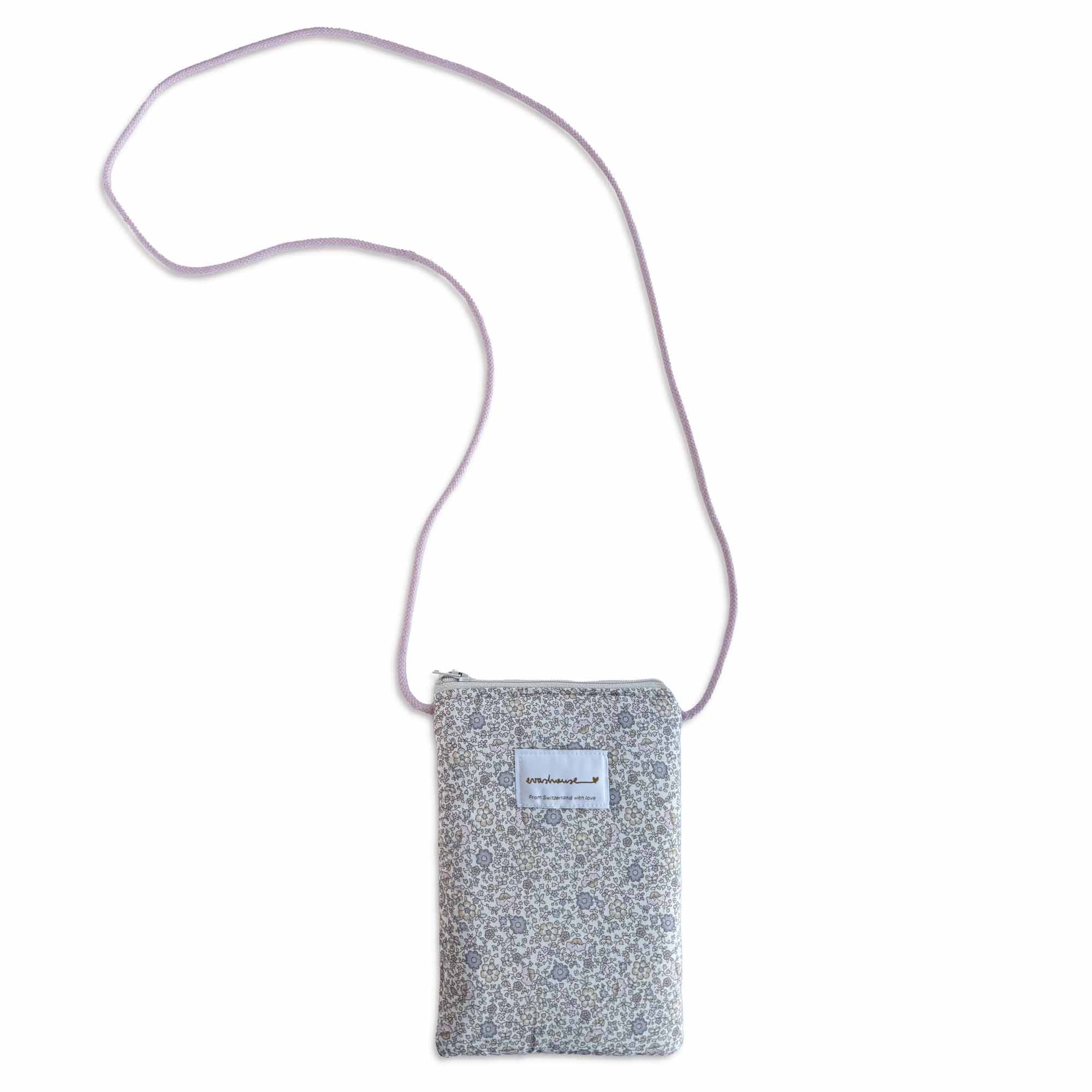 Eva's House Winter Flowers Cell Phone Purse