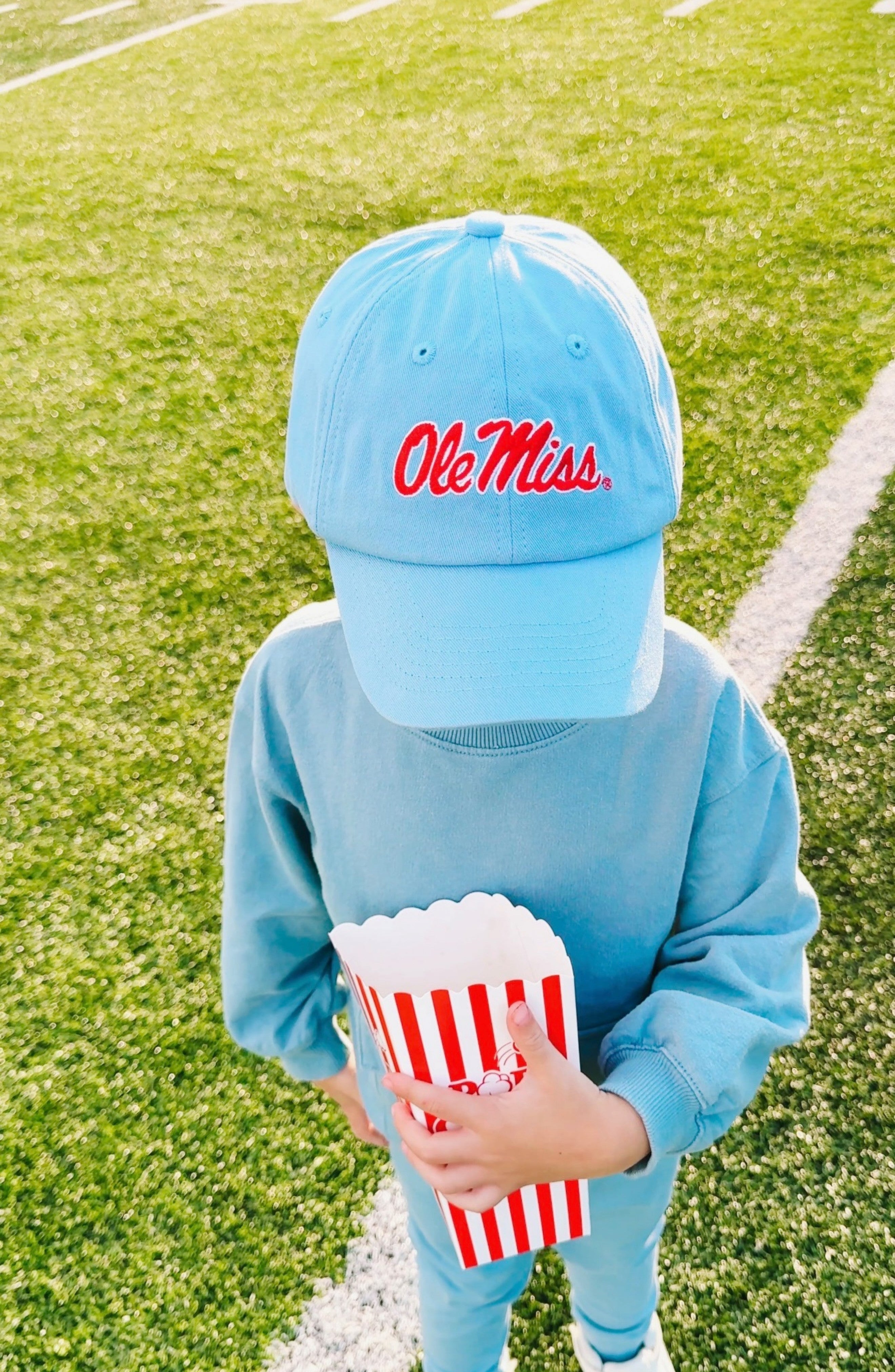 Bits and Bows Ole Miss Baseball Hat