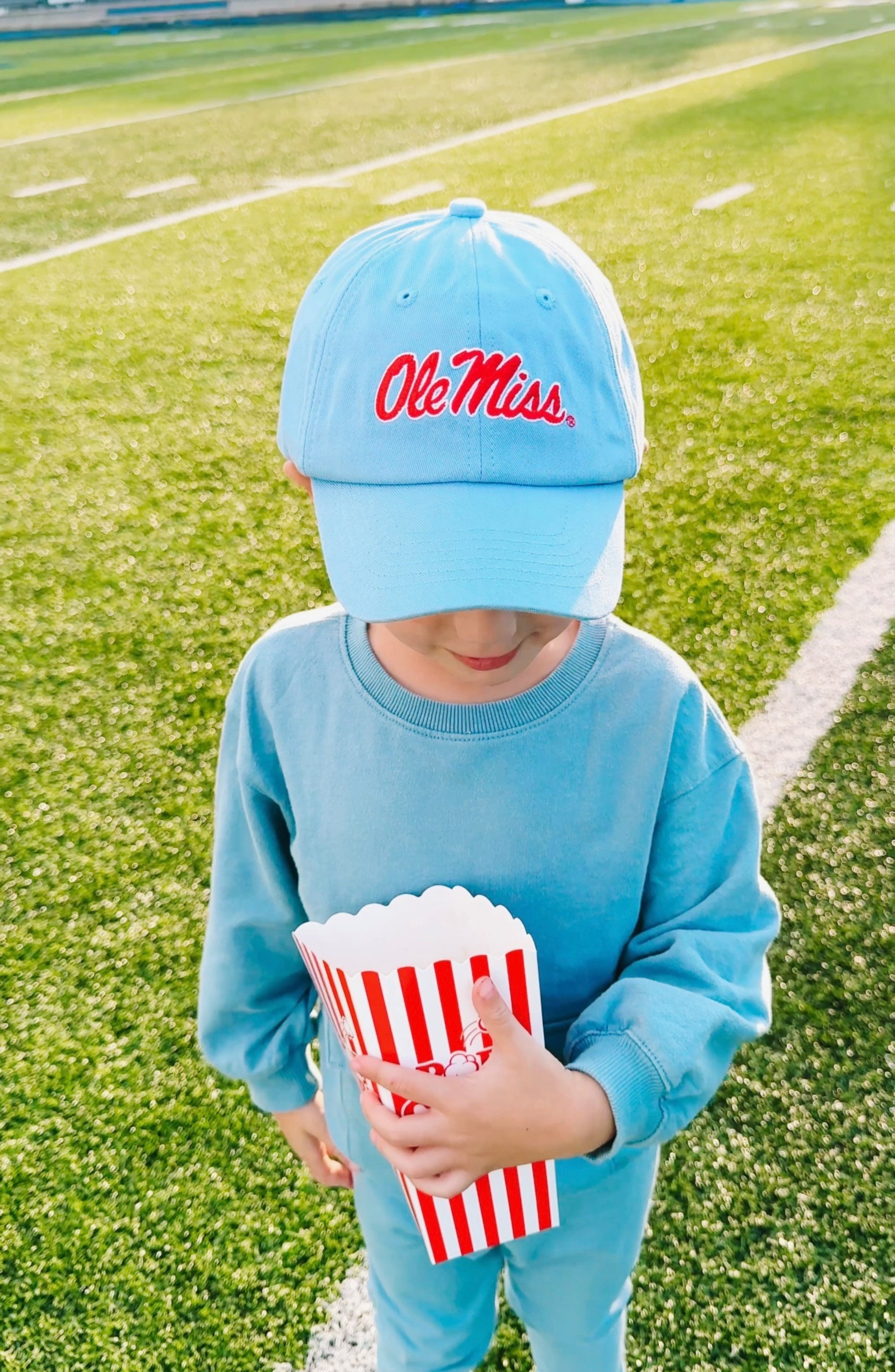 Bits and Bows Ole Miss Baseball Hat