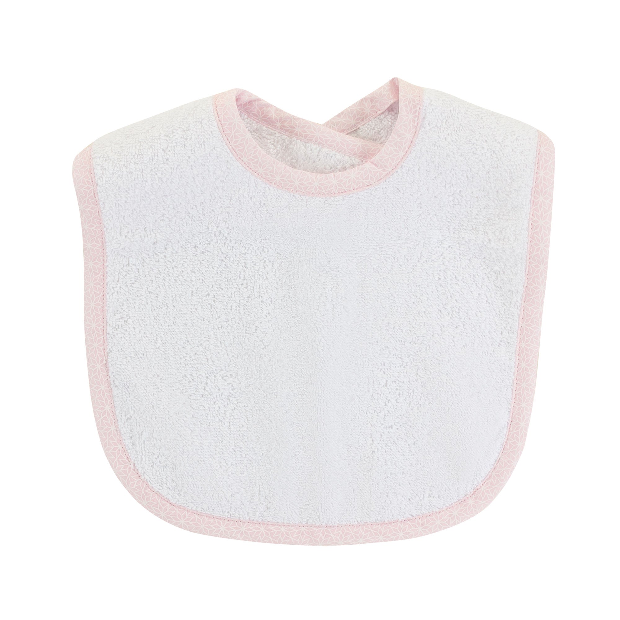 Baby Club Chic Pink Oversized Bib