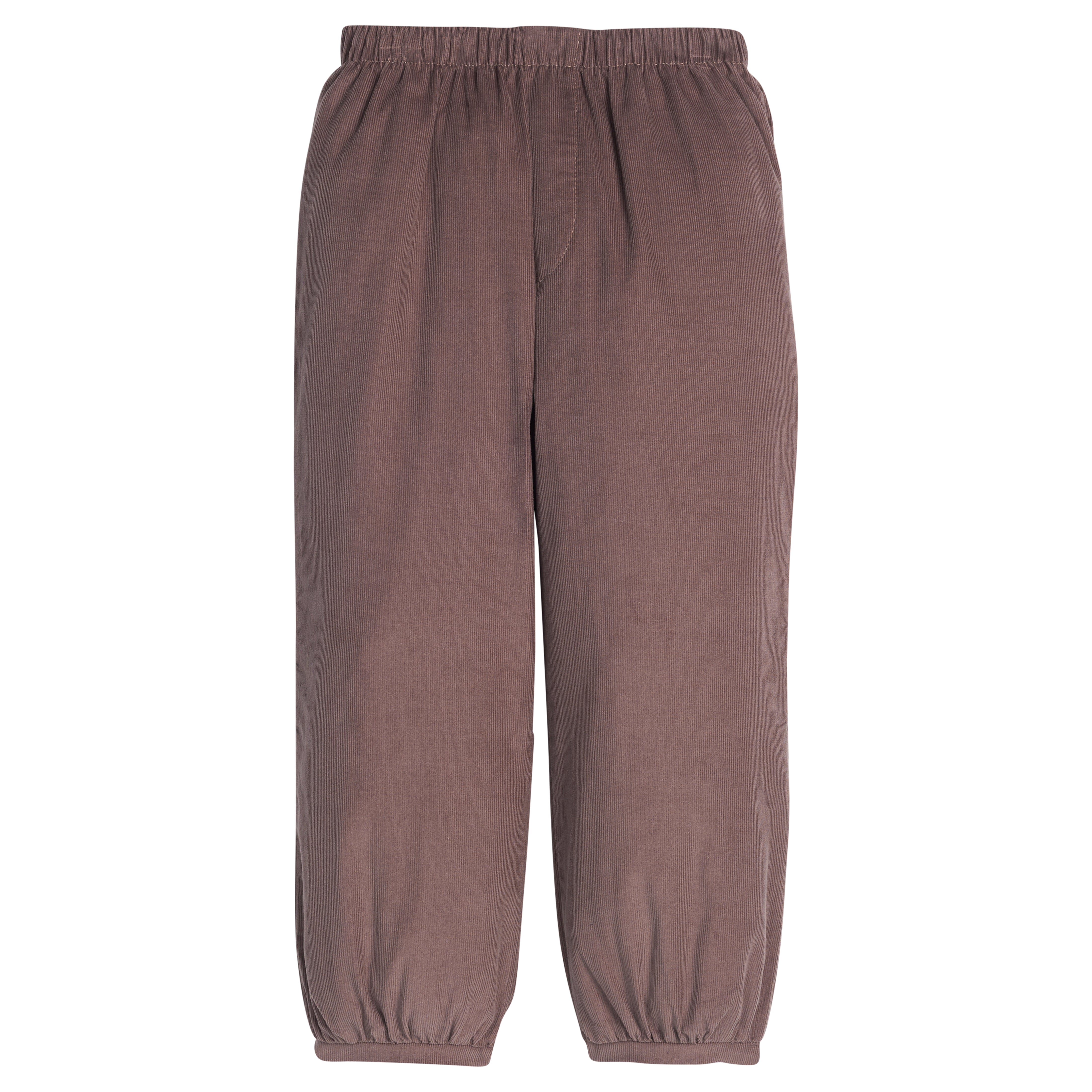 Little English Banded Pant, Chocolate Corduroy