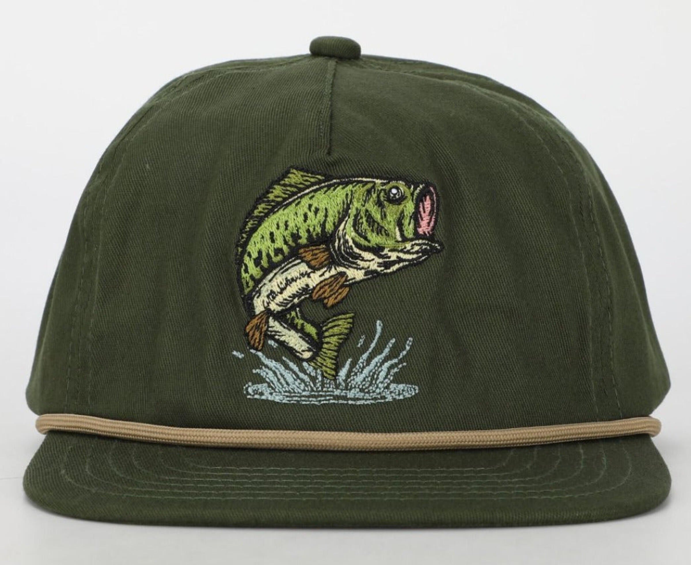 Little Kideauxs Bass Snapback Rope Hat
