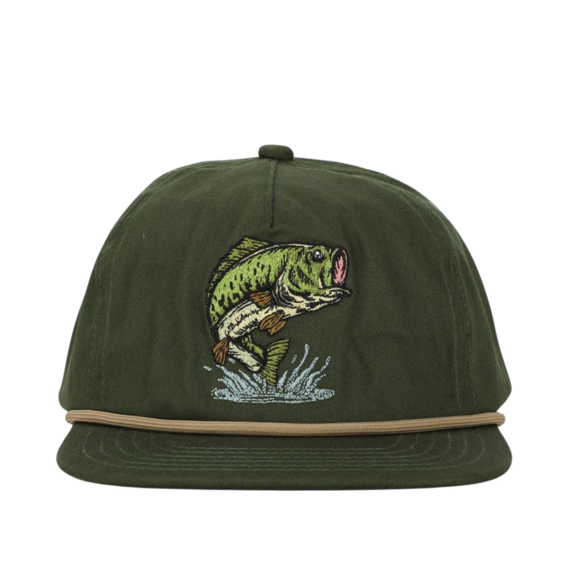 Little Kideauxs Bass Snapback Rope Hat