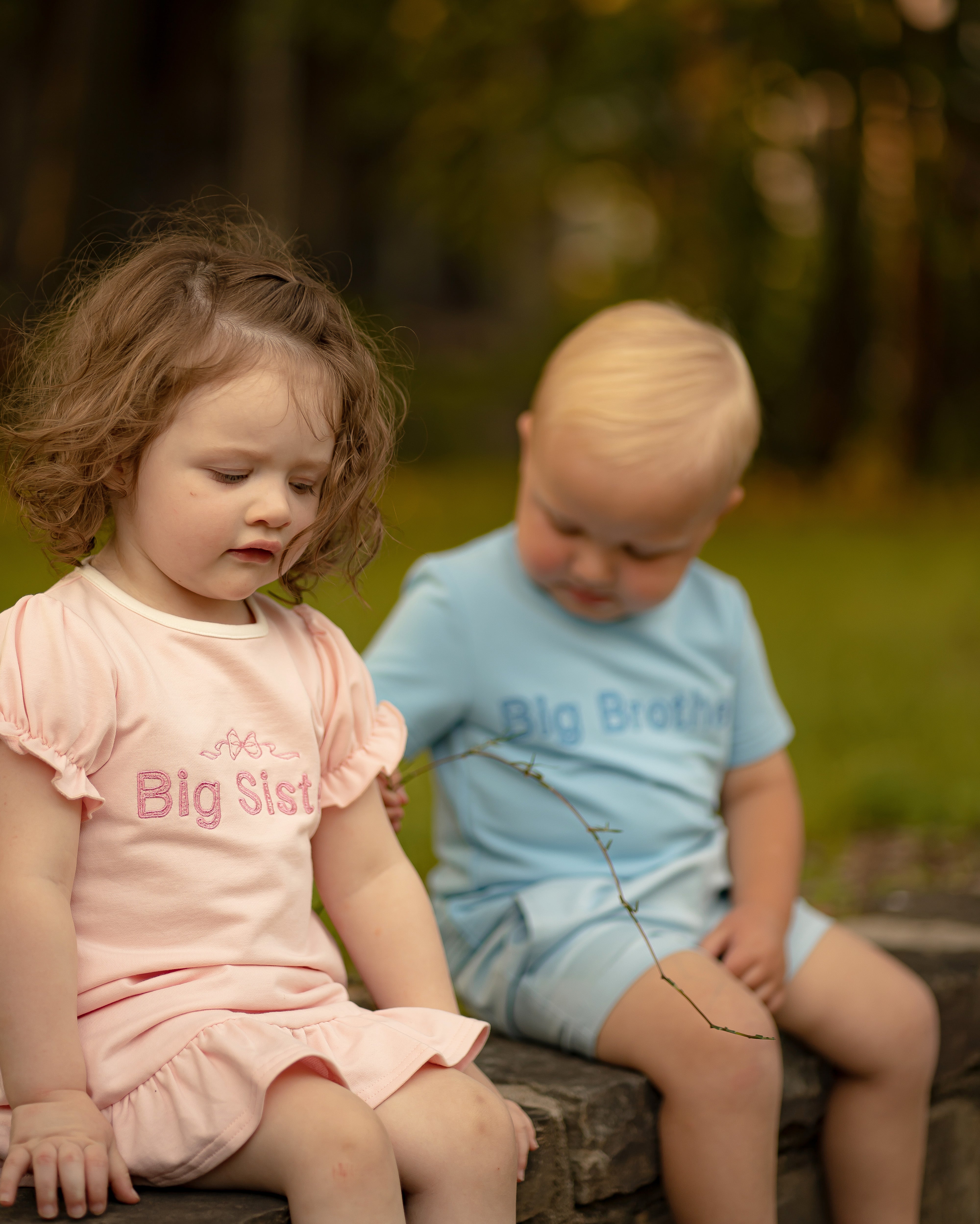 Yellow Lamb Big Sister Dress