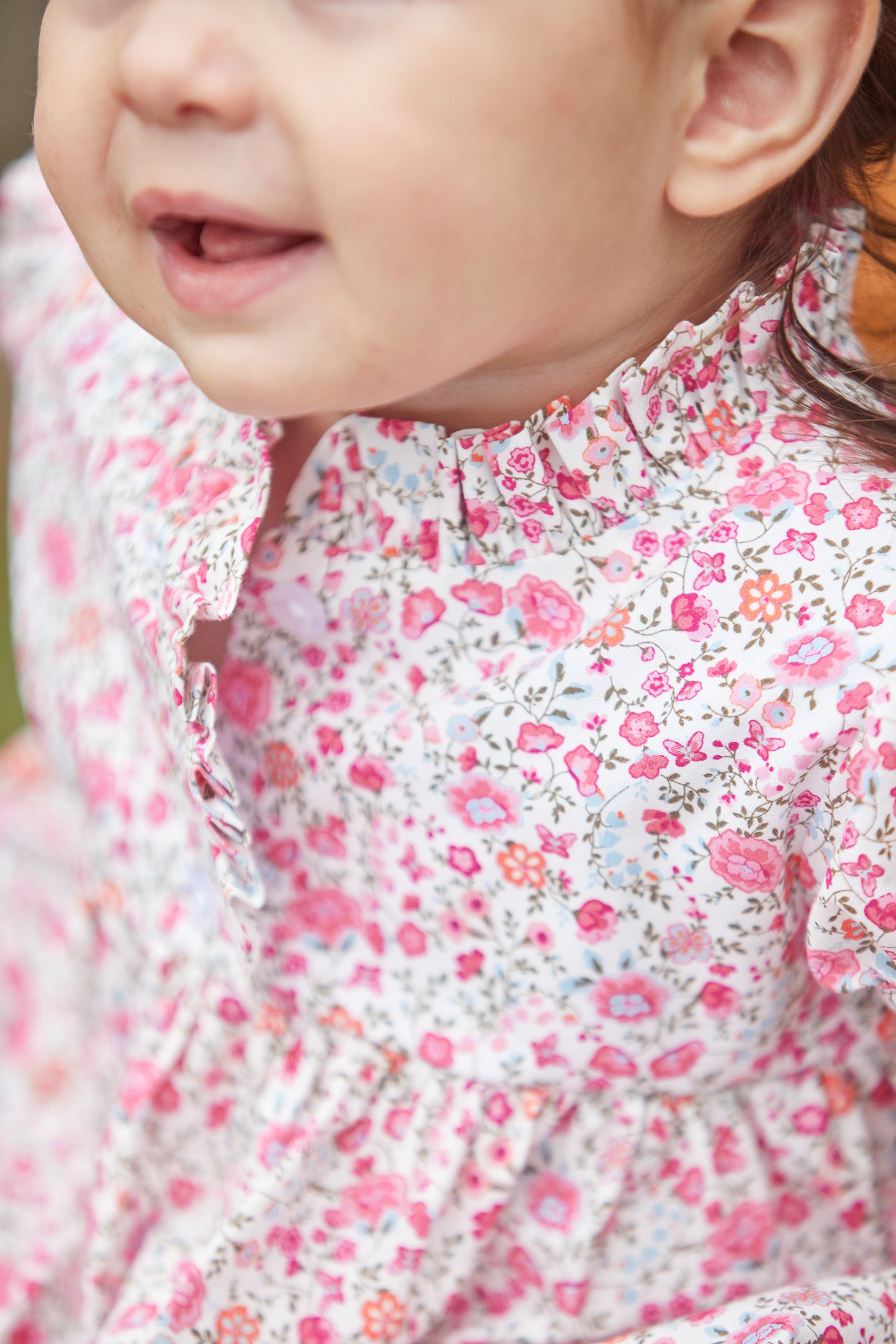 Little English Birdie Dress, Pemberley Floral