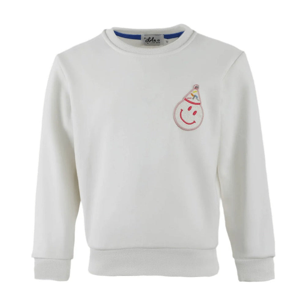 Lola & The Boys Birthday Girl Gems Sweatshirt