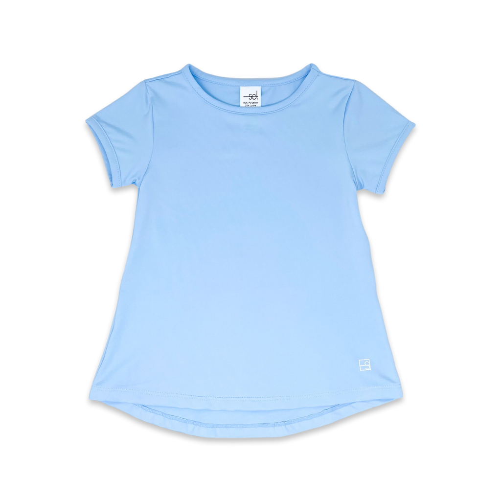 Toya Essence Yoga Set in baby blue – Begin Now Athleisure Apparel