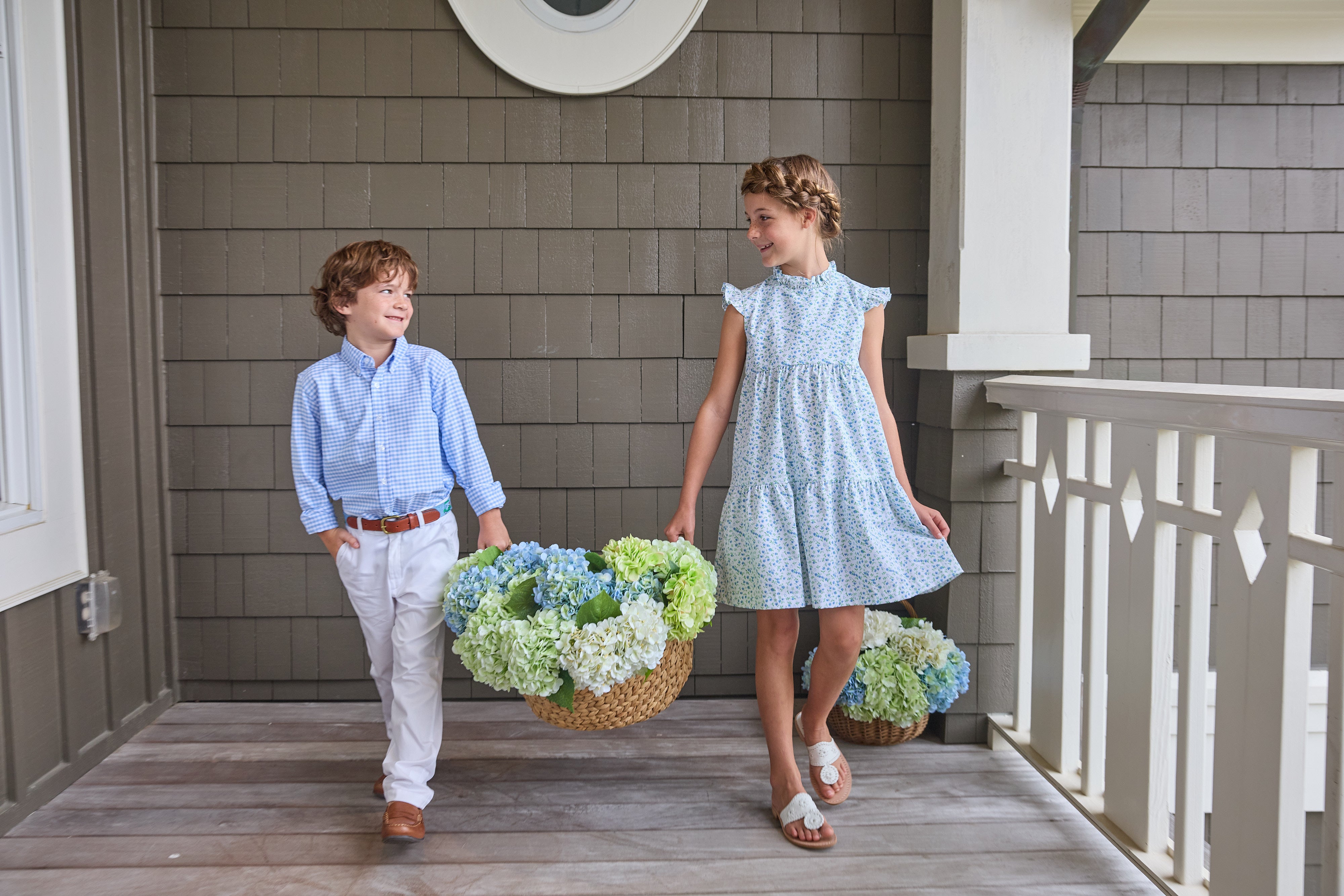 Little English Button Down Shirt, Mayfair Gingham