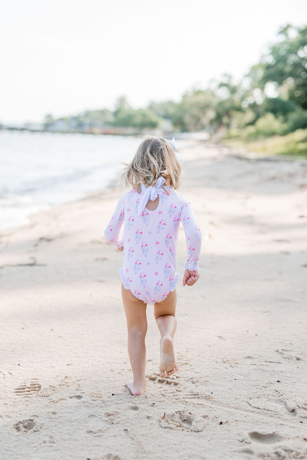 James & Lottie Leighton Jellyfish Rash Guard