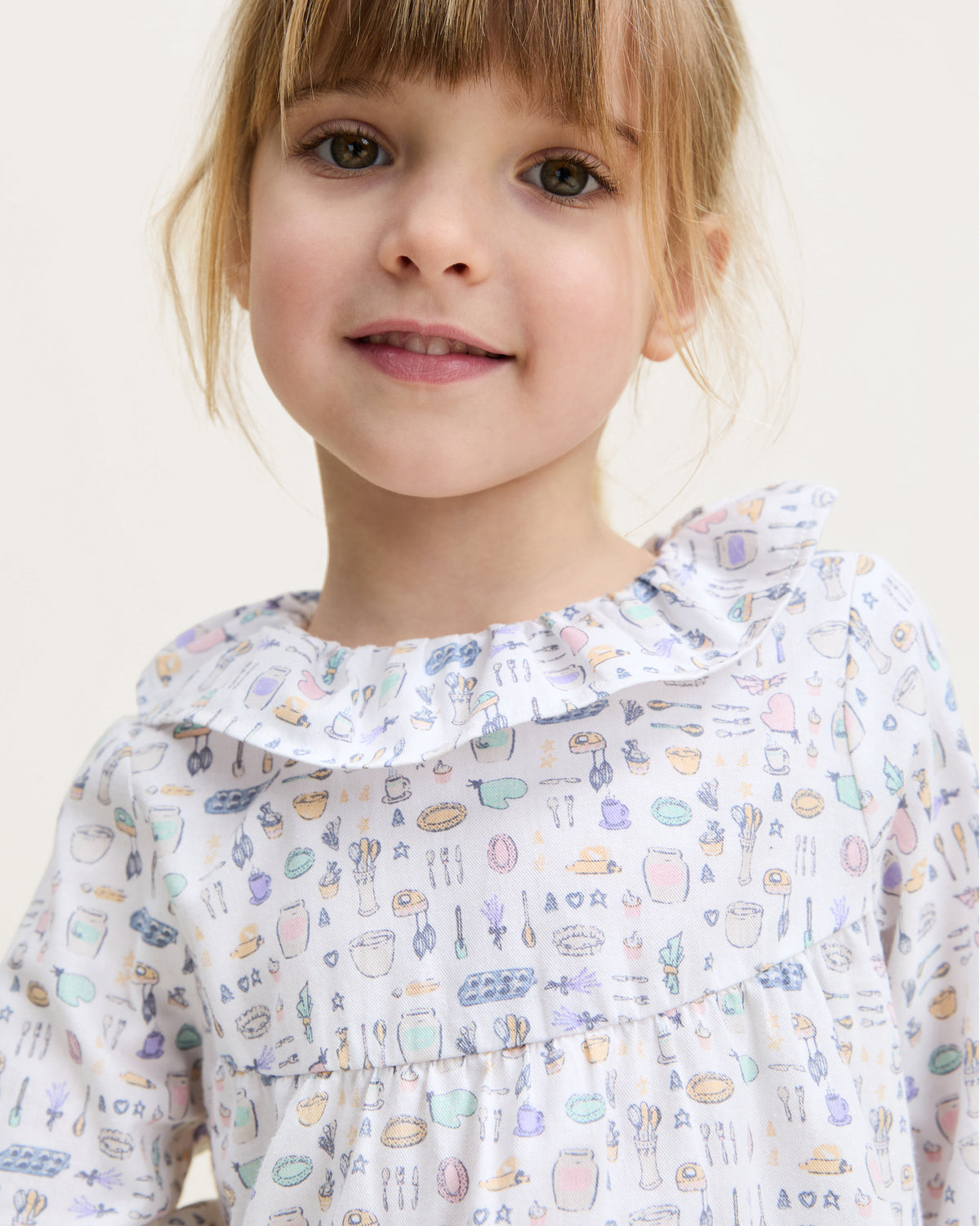 Petite Plume Scarlett Nightgown, Baking Spirits Bright