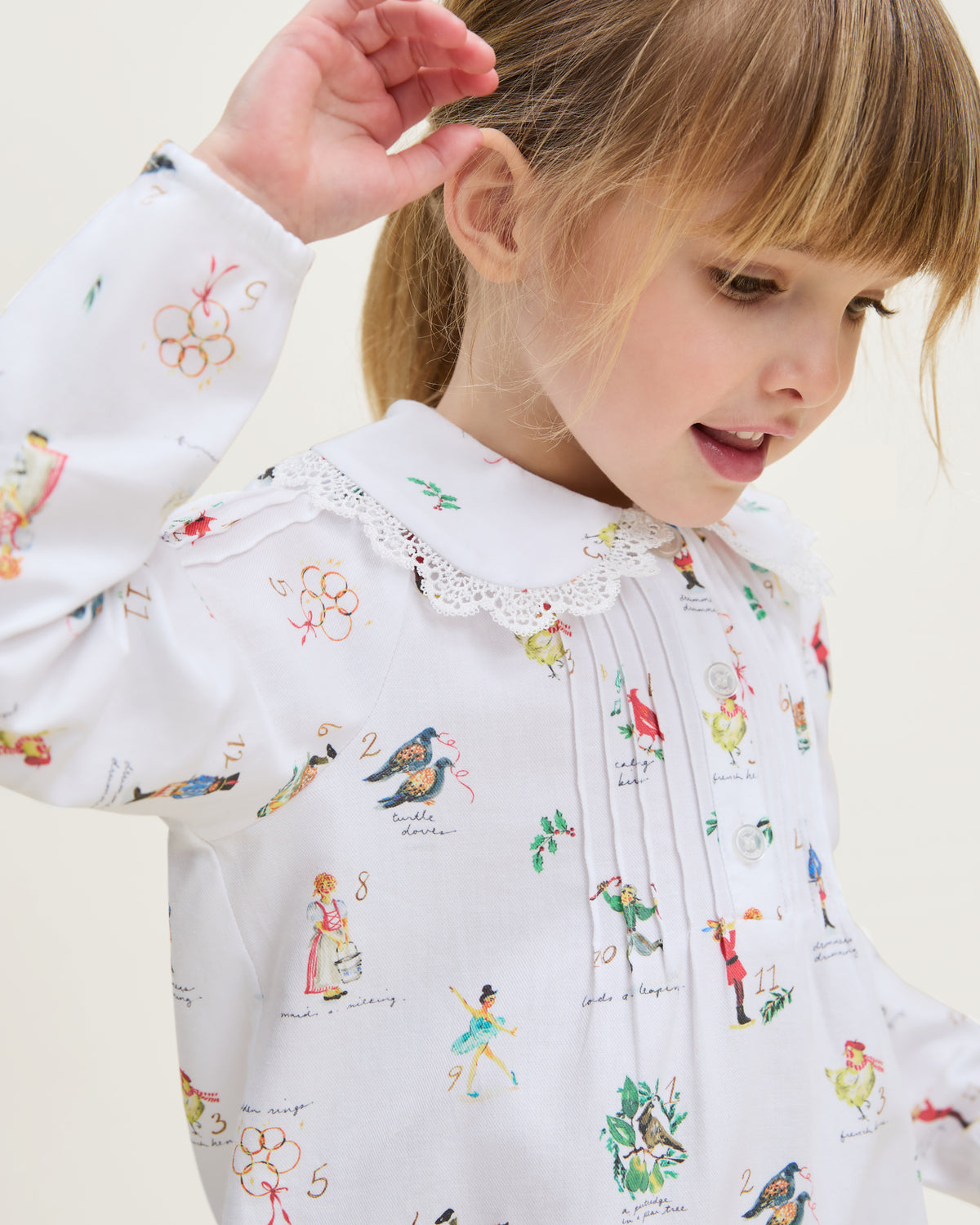 Petite Plume Lola Nightgown, 12 Days of Christmas